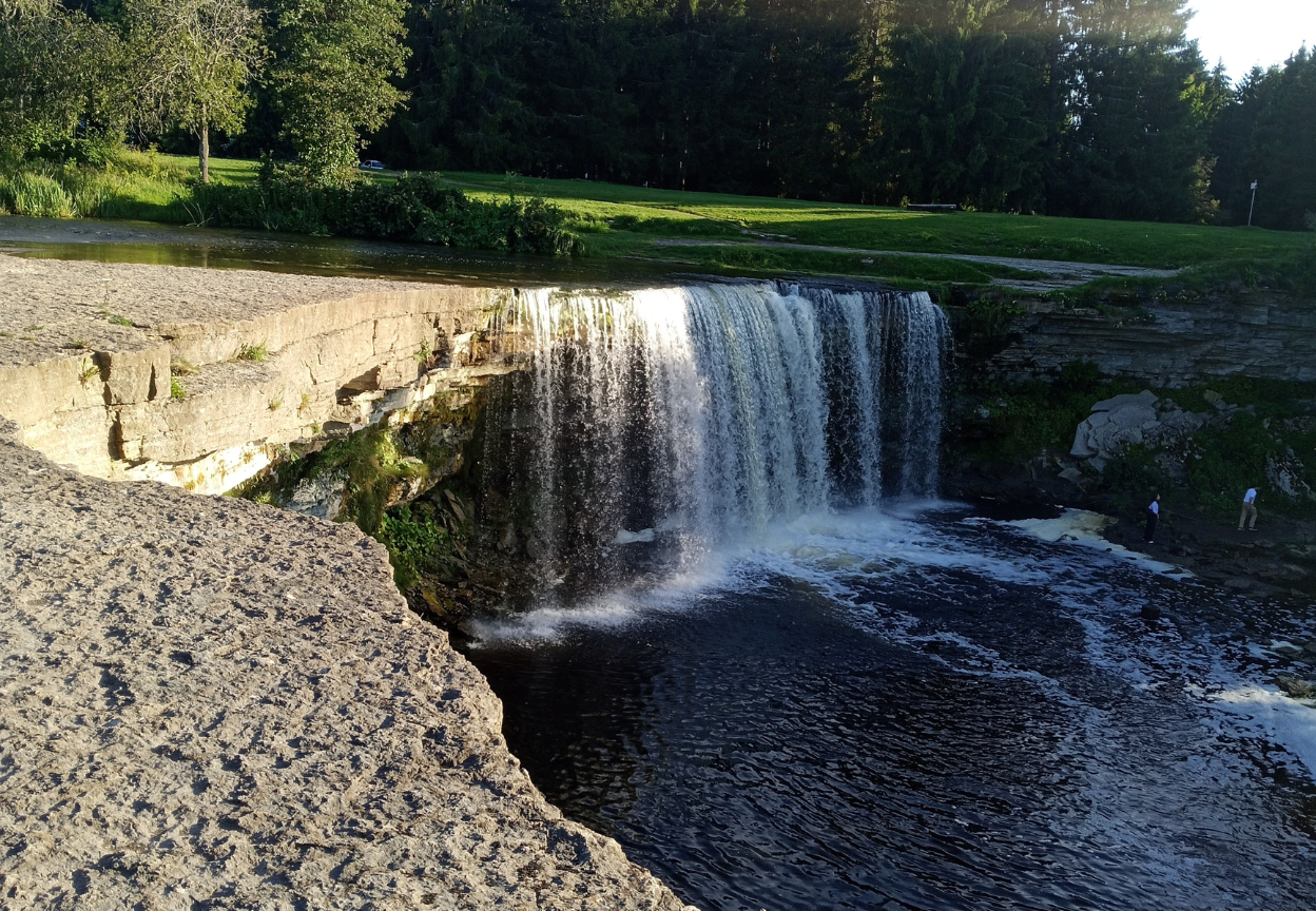 wodospad Jagala w Estonii